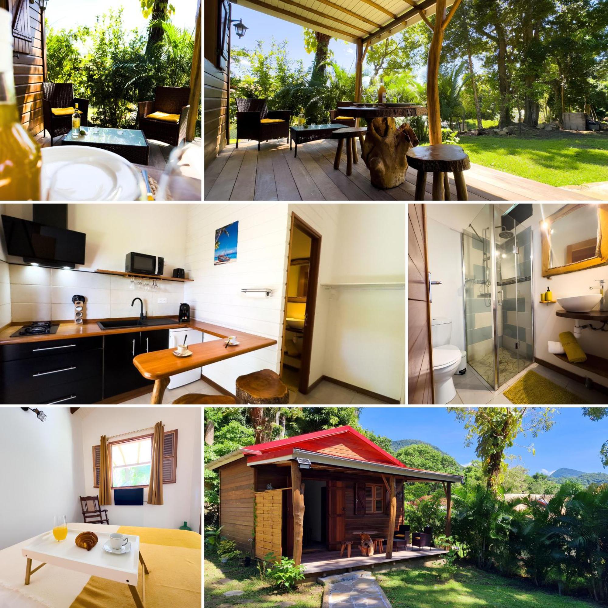 Bungalow Le Balisier Pointe-Noire Esterno foto